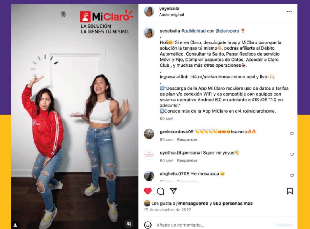 Campañas de Influencers